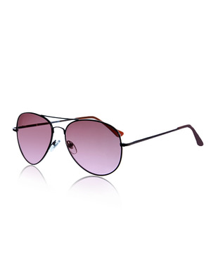 Just Colours Cool Black Aviator Sunglasses - Buy 1 Get 1 Free