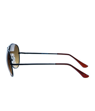 Just Colours Cool Brown Aviator Sunglasses - Buy 1 Get 1 Free