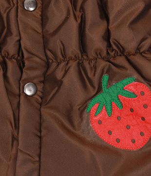 Fort Collins Coffee Brown Hoodie Jacket For Kids