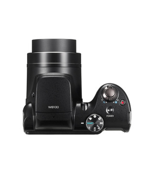 Samsung WB100 16MP Bridge Camera (Black)