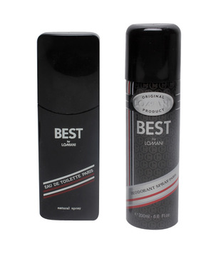 Best By Lomani Edt 100ml Edt & Deo 150ml