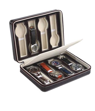 Leather Talks Watch Case of 8