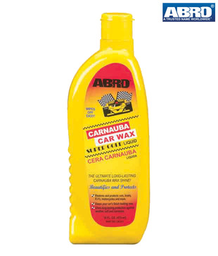 ABRO-Carnauba Car Wax Super Gold Liquid-473ml