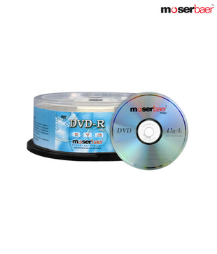 Moserbaer DVD-R 25 Cake Box 16 X