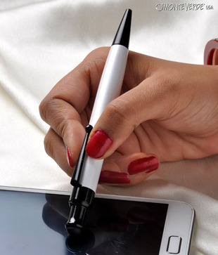 Monteverde One Touch Styles White Ball Pen