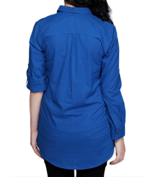 Mishka Royal Blue Shirt