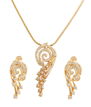 Mystic Diamond Chakri Pendant Set