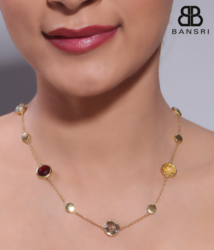 Bansri Charming Miniature Stone Necklace