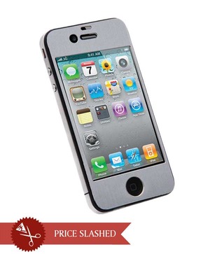 Molife I-Phone Clubber Silver Mobile Case (CL-SL-IP4)