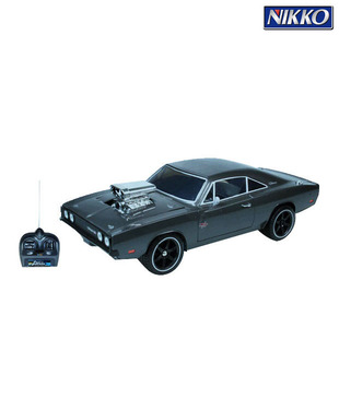 Nikko 1970 Dodge Charger R/C 1:16 (Additional 4 Drifting Tires Included)