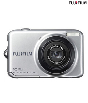 Fujifilm Finepix L30 10 MP Point & Shoot Digital Camera (Silver) (with AV Cable/USB Cable, Software CD, 4 GB Card, ..