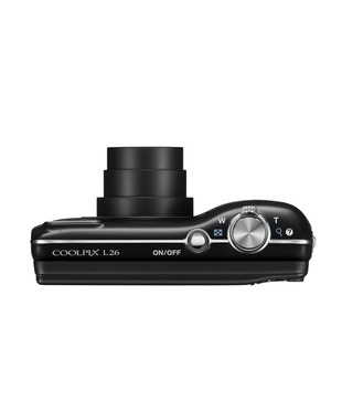 Nikon Coolpix L26 16.1 MP Point & Shoot Digital Camera (Black)