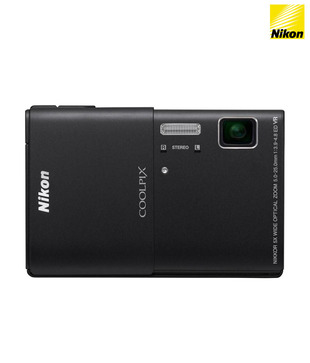 Nikon Coolpix S100 16 MP Point & Shoot Digital Camera (Black)