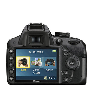 Nikon DSLR D3200 (Black) with AF-S 18-55mm VR Kit Lens