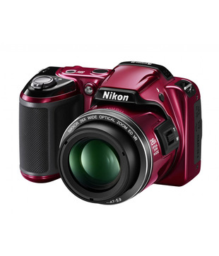 Nikon Coolpix L810 16.1MP Semi-SLR Camera (Red)