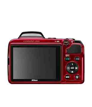 Nikon Coolpix L810 16.1MP Semi-SLR Camera (Red)