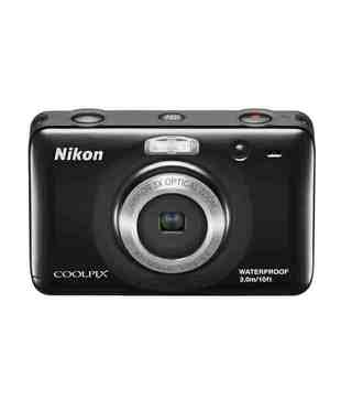 Nikon Coolpix S30 Point & Shoot Digital Camera (Black)