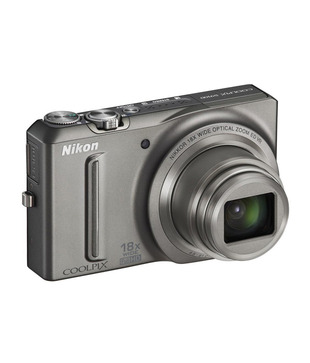 Nikon Coolpix S9100 12.1MP Point & Shoot Digital Camera (Silver)