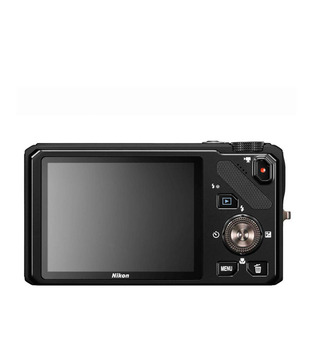 Nikon Coolpix S9200 16MP Point & Shoot Digital Camera (Black)