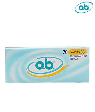 O.B. Tampon Regular 20 Pieces
