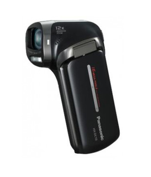 Panasonic HX DC10 Camcorder (Black) (with 8GB + 4GB Panasonic Memory Card Supplied + Carry Pouch) 