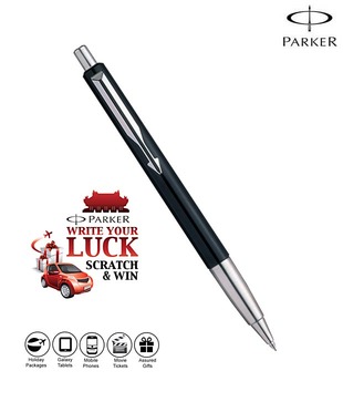 Parker Vector Standard CT Ball Pen (Black) + Free Assured Gift Card
