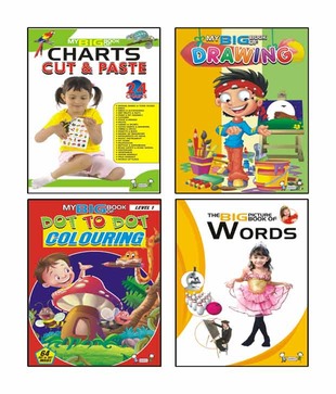 Quixot Draw, Paint & Learn Books Combo