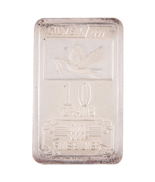 Shanti Auspicious 10 Grams Silver Coin
