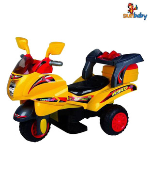 Sunbaby Yellow My Ride On Bike