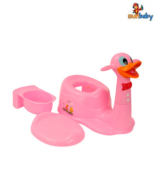 Sunbaby Pink Musical Potty Trainer