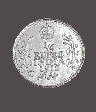 Silver Centrre King & Emperor Edward VII Silver Coin - SC 108