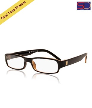 SD  Brown Broad Frame Eyewear