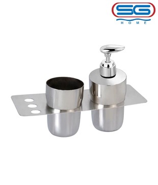 SG Stainless Steel Mini Bath Set