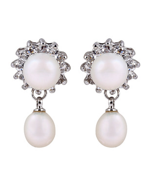 Deccan Pristine Fresh Water Pearl Necklace Set