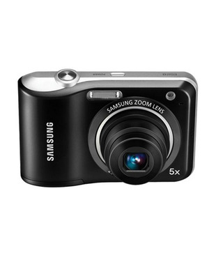 Samsung ES28 12.2MP Point & Shoot Camera (Black) (with Freebie: 4GB SD Card, Pouch, Reebok watch worth Rs.2600) 