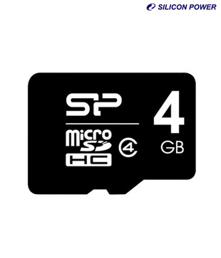 Silicon Power Micro SD Card (4 GB)