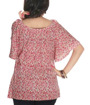 Pink Printed Summer Top