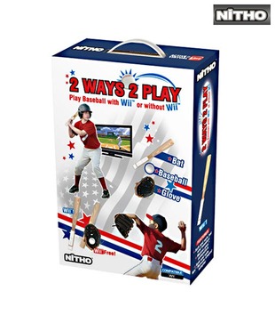 Nitho 7th Innings Stretch Pro Base Ball for Wii