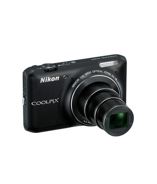 Nikon Coolpix S6400 16MP Point & Shoot Digital Camera (Black)