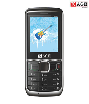 Xage M288 Zeal Black-Red (Tripple SIM(GSM+GSM+CDMA))