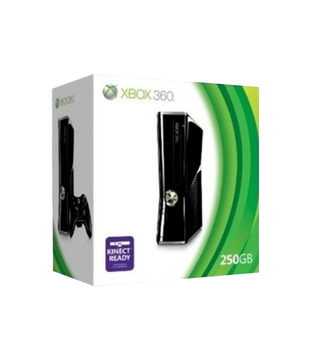 Microsoft X-Box 360 250 GB Slim Black