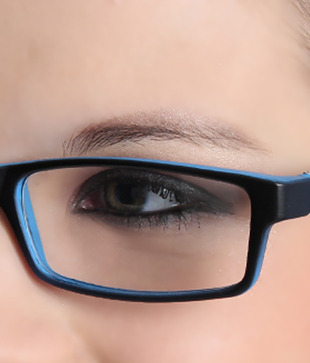 Zion Fashionable Blue & Black Optical Frame
