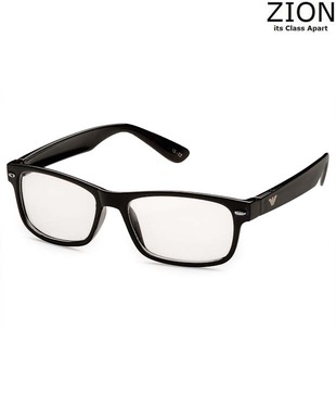 Zion Black Wayfarer Style Optical Frame