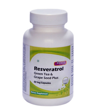ÃÂ¯ÃÂ¿ÃÂ½Zenith Nutritions Resveratrol/Green Tea/C/Grapeseed Plus - 60 Capsules
