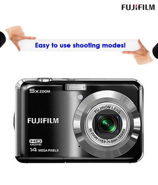 Fujifilm Finepix AX-500 Point & Shoot Digital Camera (Black)