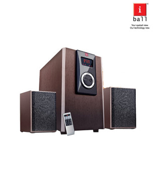 iBall Raaga 2.1 with FM Speakers