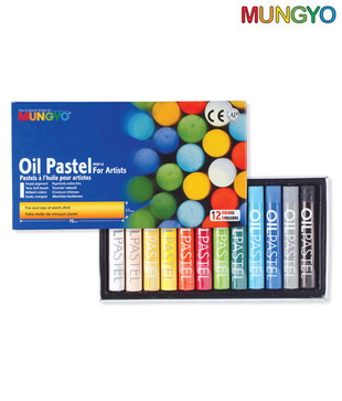 Mungyo Oil Pastel For Artists - 12 Colors (Pack of 2 sets)