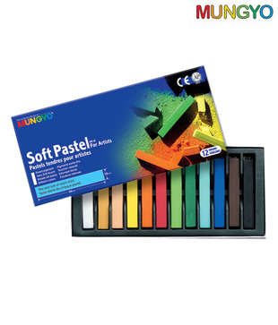 Mungyo Soft Pastel For Artists - 12 Colors (Pack of 2 sets)