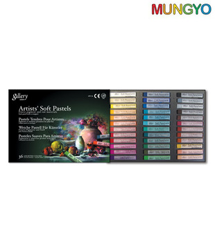 Mungyo Gallery Artists' Soft Pastels - 36 Colors