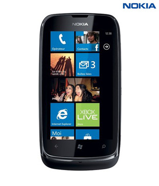 Nokia Lumia 610 (Black)